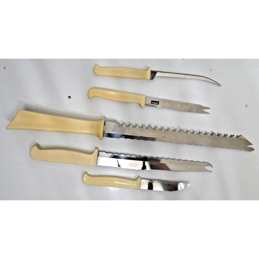 KNIFE‎ HOLDER YUGOSLAVIA VINTAGE OLD SPICE CONTAINER DESIGN WOOD WALL MOUNT